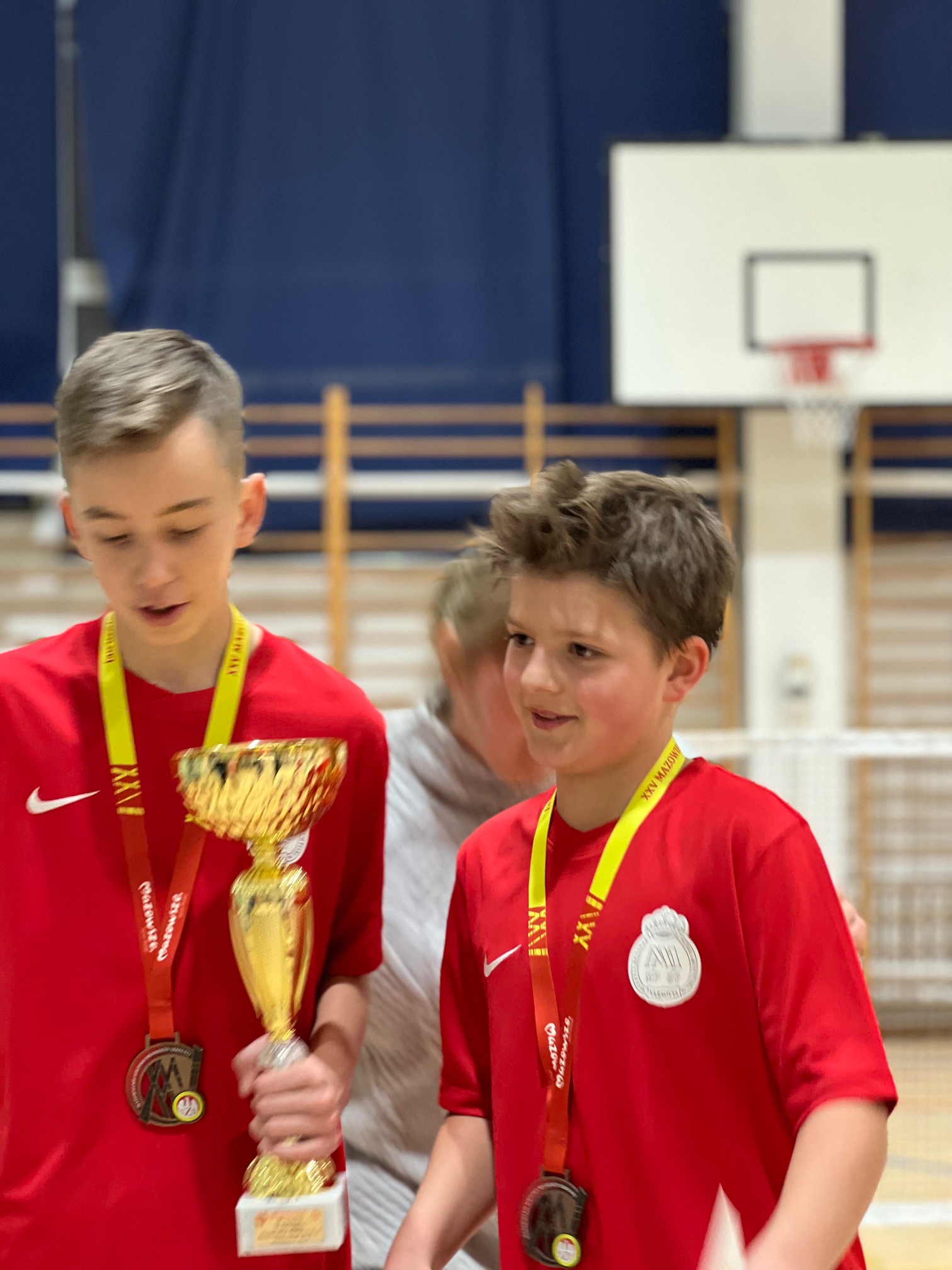 Brązowi medaliści Mistrzostw Mazowsza w badmintonie!